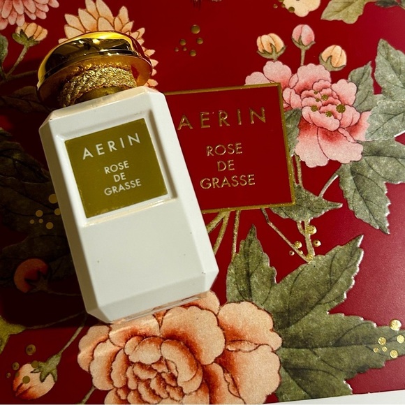Aerin gift box EMPTY bottle Rose de Grasse perfume bright cheerful beautiful - Picture 1 of 11